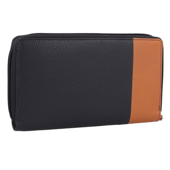 Greenburry Nappa Geldbörse RFID Schutz Leder 19.5 cm