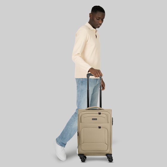 Smartbox Edition 04 4 Rollen Kabinentrolley 55 cm mit Dehnfalte