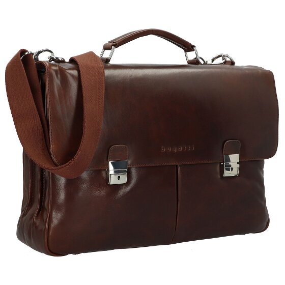Bugatti Romano Messenger Leder 44 cm Laptopfach