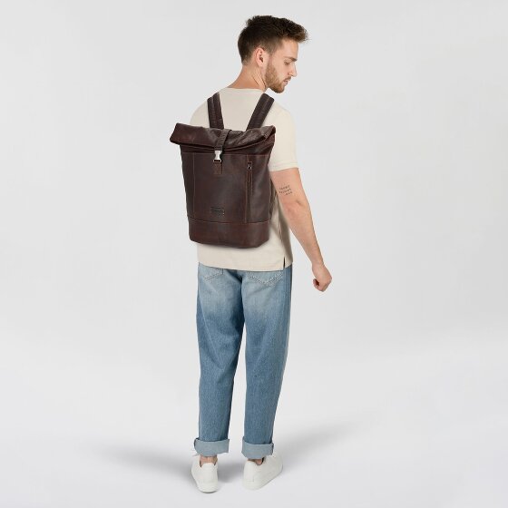 Jack Kinsky Porto Daypack Leder 43 cm Laptopfach