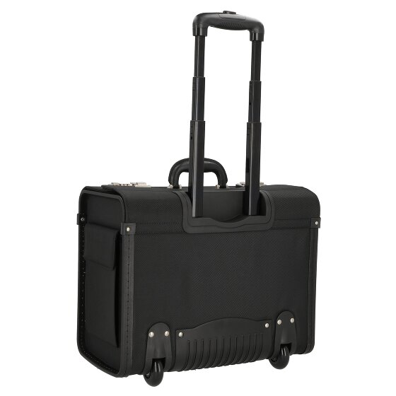 Dermata 2 Rollen Pilotentrolley 38 cm