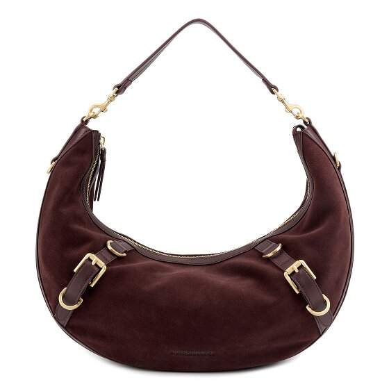 LES VISIONNAIRES Enya Schultertasche Leder 46 cm