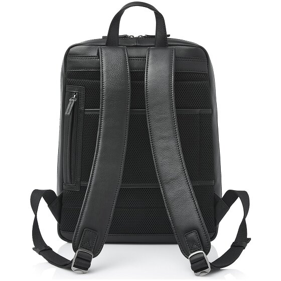 Castelijn & Beerens Daypack RFID Schutz Leder 41 cm Laptopfach