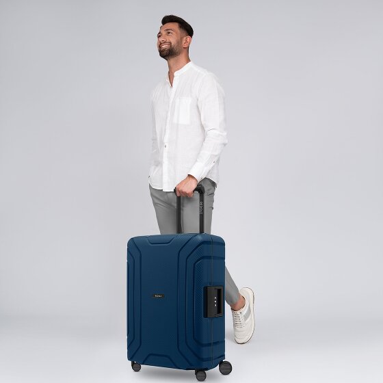 Redolz Essentials 15 4-Rollen Trolley 65 cm mit Dreipunkt-Verschluss