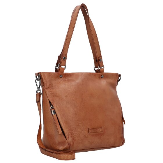 Jack Kinsky Nelson 3 Schultertasche Leder 26 cm