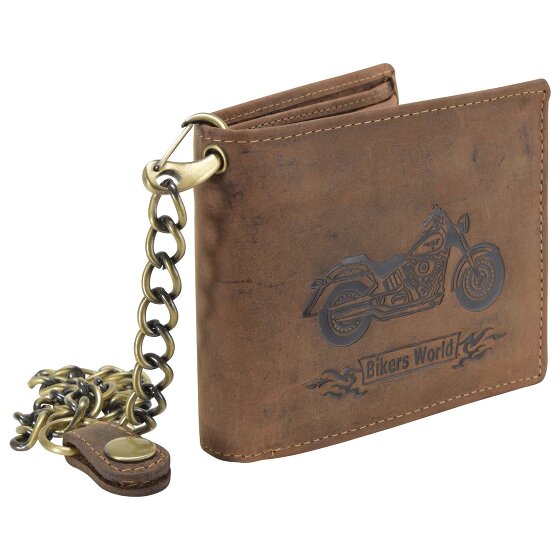 Greenburry Vintage Bike Geldbörse Leder 12 cm