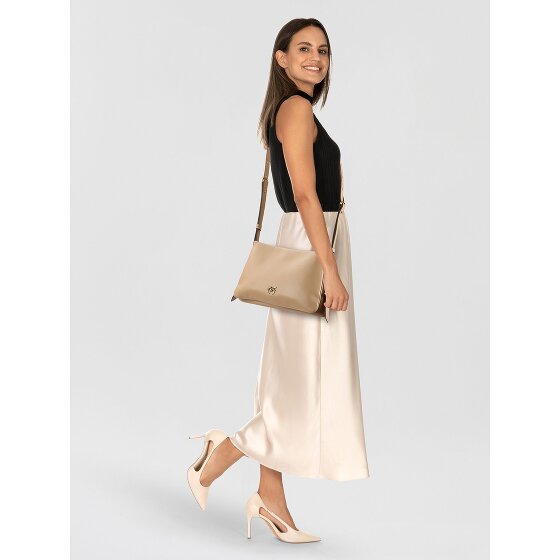 PINKO Triplet Umhängetasche Leder 26 cm