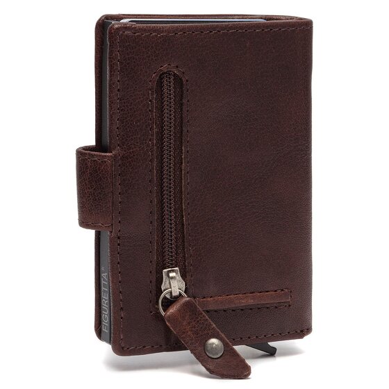 The Chesterfield Brand Prague Kreditkartenetui RFID Schutz Leder 7 cm