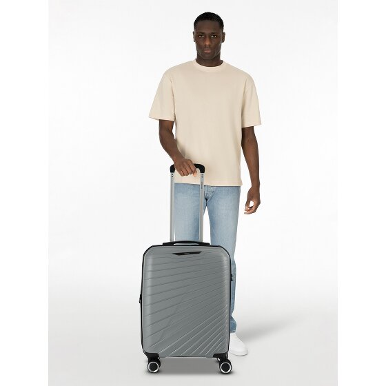 Benzi 5808 4 Rollen Kabinentrolley 55 cm mit Dehnfalte