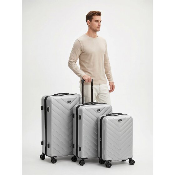 Redolz Essentials 07 3-SET 4 Rollen Kofferset 3-teilig
