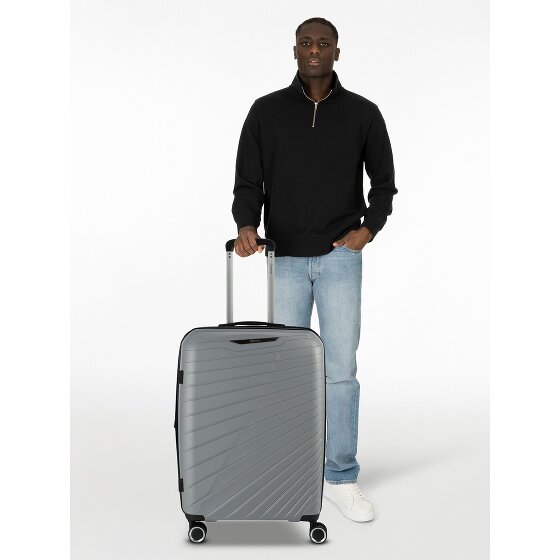 Benzi 5808 4 Rollen Trolley 65 cm mit Dehnfalte