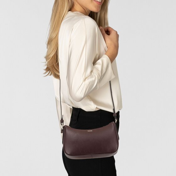 Boss Numah Schultertasche Leder 19 cm