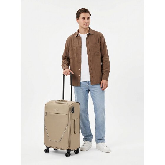Stratic taska 4 Rollen Trolley M 65 cm mit Dehnfalte
