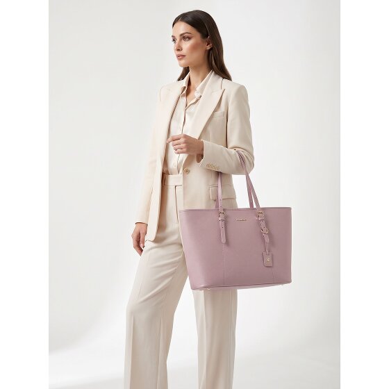 Lazarotti Bologna Leather XL Shopper Tasche Leder 35 cm