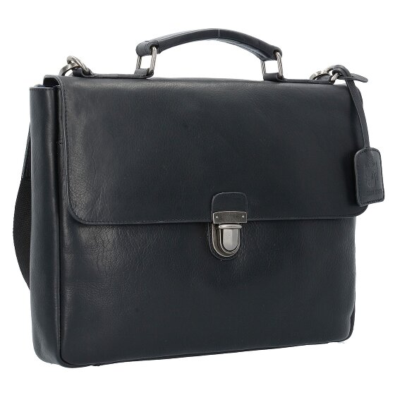 Leonhard Heyden Roma Aktentasche Leder 37 cm Laptopfach