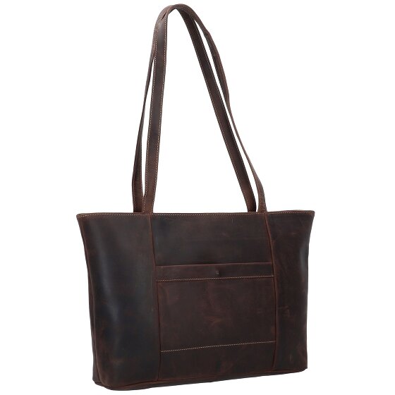 Jack Kinsky Baltimore 18 Schultertasche Leder 34 cm
