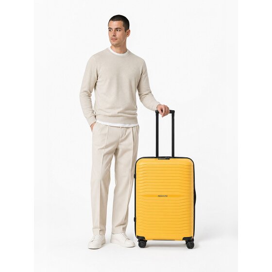 Stratic Shine 4 Rollen Trolley 66 cm mit Dehnfalte