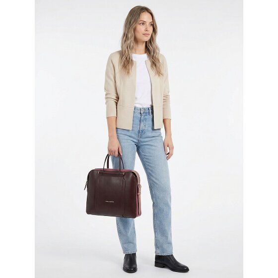 Piquadro Circle Aktentasche Leder 38 cm Laptopfach