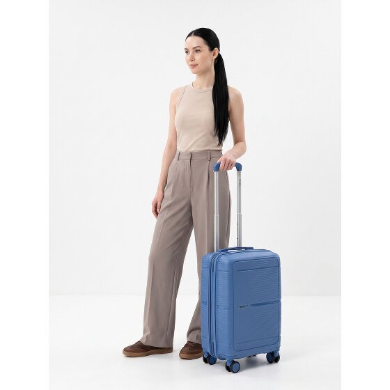 Benzi 5899 4 Rollen Kabinentrolley S 55 cm mit Dehnfalte
