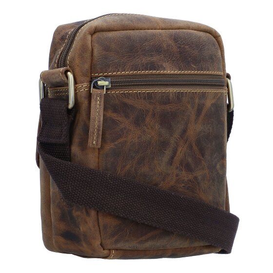 Greenburry Vintage Umhängetasche Leder 18 cm