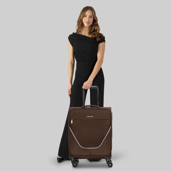 Stratic taska 4-Rollen Kabinentrolley S 55 cm mit Dehnfalte