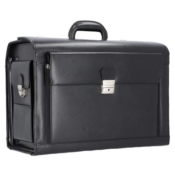 Alassio Pilotenkoffer Leder 49 cm Laptopfach