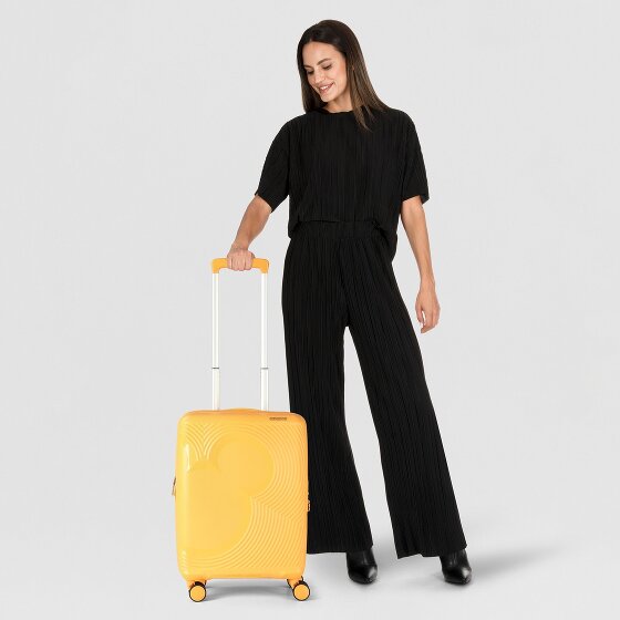 American Tourister Mickey Magic 4 Rollen Kabinentrolley 55 cm mit Dehnfalte