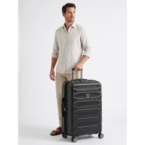 Delsey Paris Meteor 4 Rollen Trolley L 78 cm mit Dehnfalte