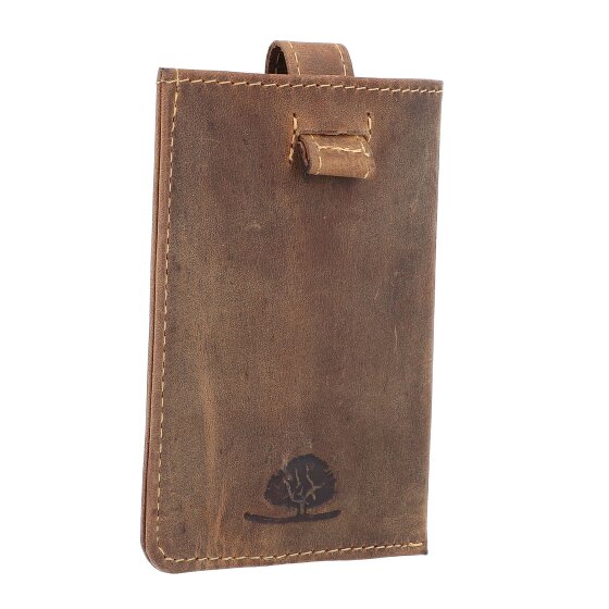 Greenburry Vintage Visitenkartenetui RFID Leder 7 cm
