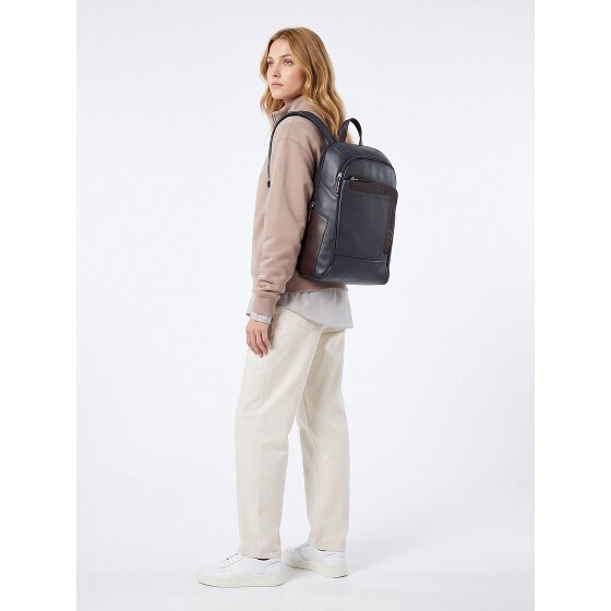 Piquadro Daypack Leder 39 cm Laptopfach