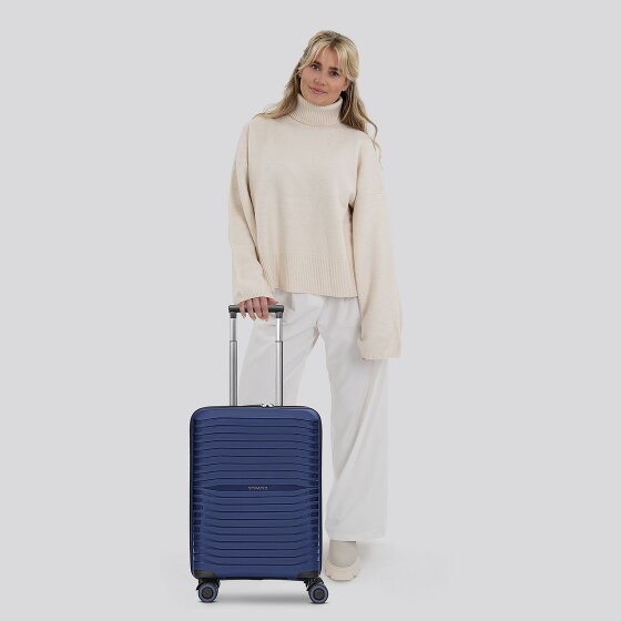 Stratic Shine 4 Rollen Kabinentrolley 55 cm