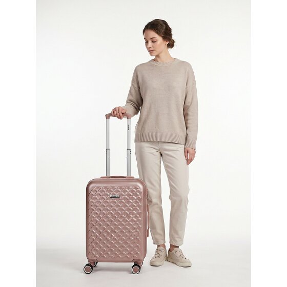 Benzi 5823 4 Rollen Kabinentrolley S 53 cm mit Dehnfalte