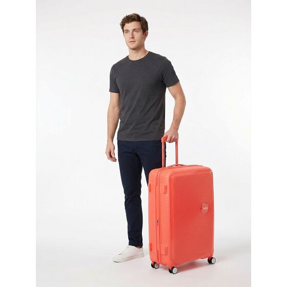 American Tourister Soundbox 4 Rollen Trolley 77 cm mit Dehnfalte