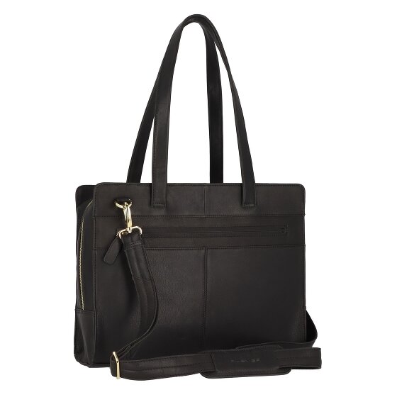 Plevier Pharos Aktentasche Leder 37.5 cm Laptopfach