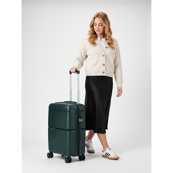 Benzi 5899 4 Rollen Kabinentrolley S 55 cm mit Dehnfalte