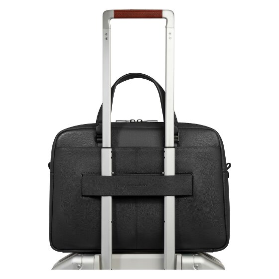 Piquadro Ael Aktentasche Leder 37 cm Laptopfach