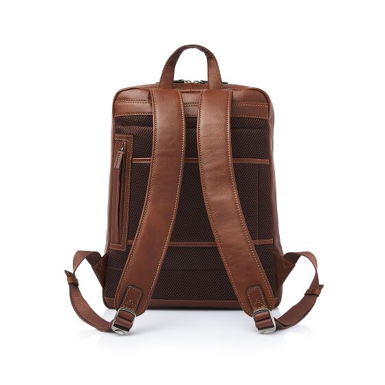 Castelijn & Beerens Daypack RFID Schutz Leder 41 cm Laptopfach