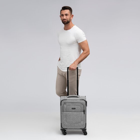 Redolz Essentials 12 CABIN 4 Rollen Kabinentrolley 55 cm