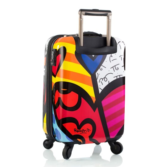 Heys Britto 4 Rollen Kabinentrolley S 53 cm mit Dehnfalte