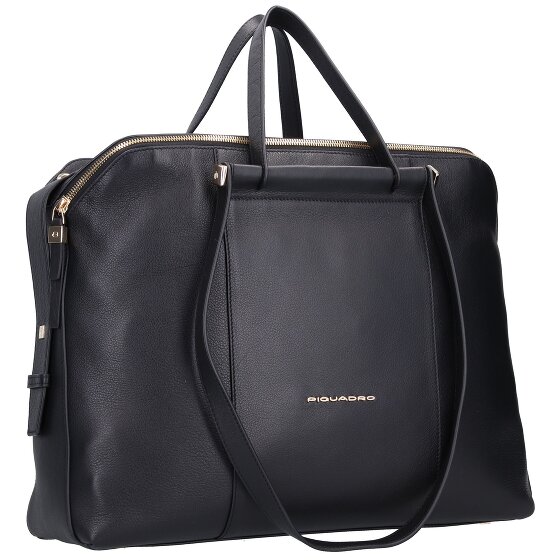 Piquadro Circle Laptoptasche Leder 40 cm Laptopfach