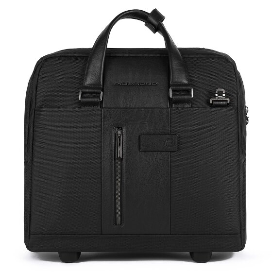 Piquadro Brief 2-Rollen Businesstrolley 40 cm Laptopfach
