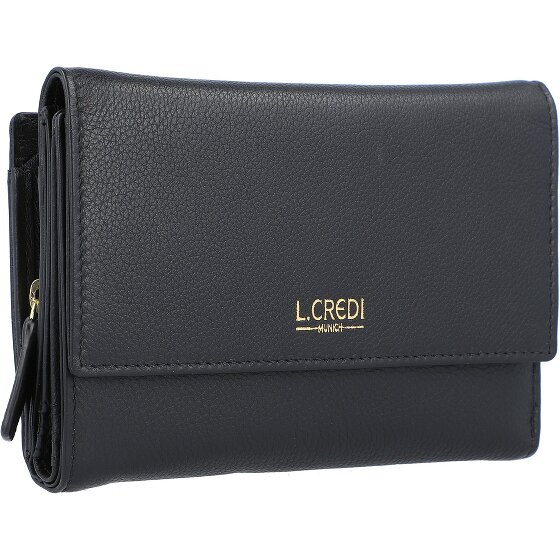 L.Credi Evelyn Geldbörse RFID Leder 14,5 cm
