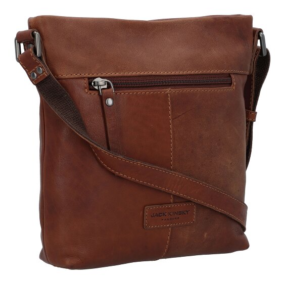 Jack Kinsky Montreal Umhängetasche Leder 19 cm