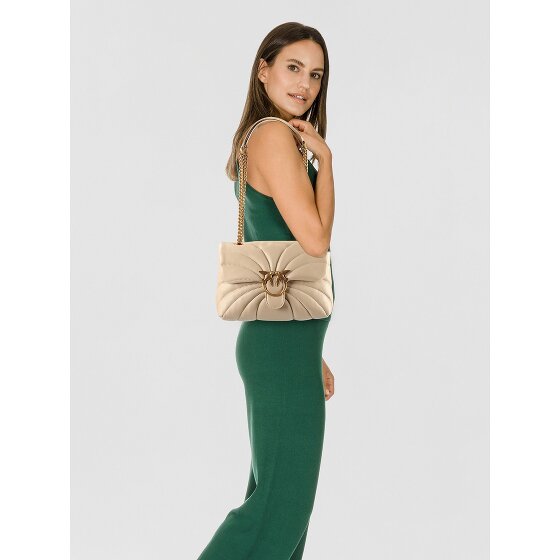 PINKO Love Puff Schultertasche Leder 30 cm