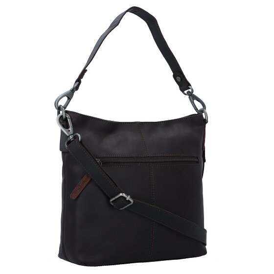 The Chesterfield Brand Wax Pull Up Schultertasche Leder 25 cm