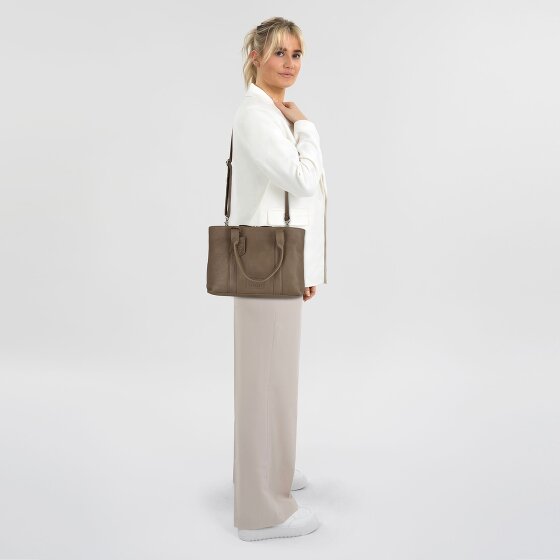 Burkely Soft Skylar Schultertasche Leder 36 cm Laptopfach