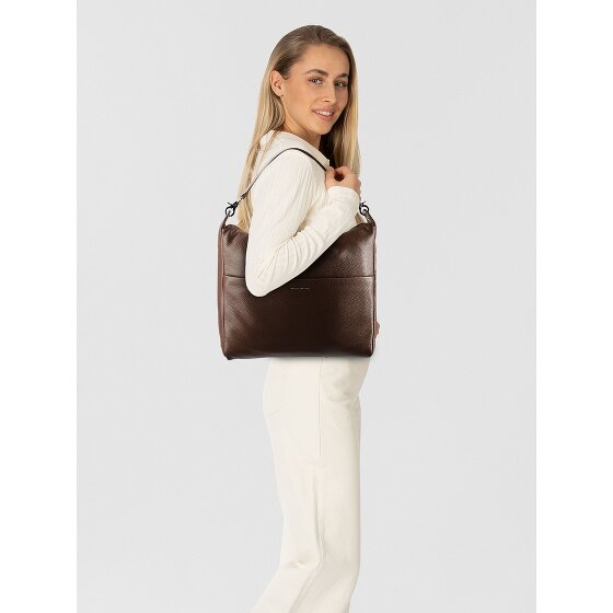 Mandarina Duck Mellow Leather Schultertasche Leder 33 cm