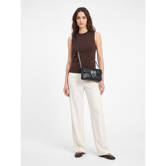 PINKO Love one Umhängetasche Leder 27 cm