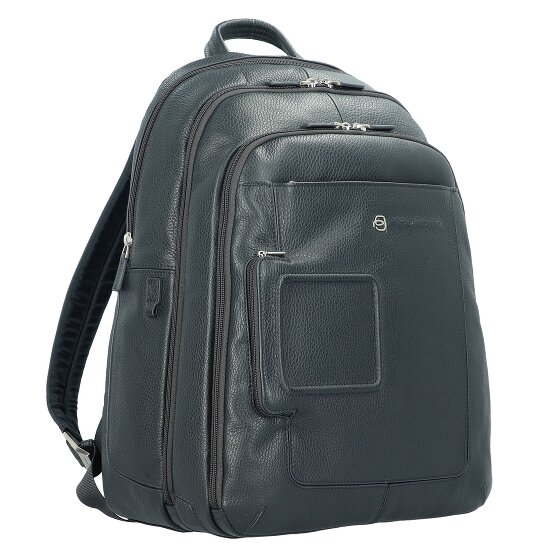 Piquadro Vibe Rucksack Leder 43 cm Laptopfach