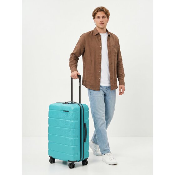 Franky Munich 4.0 4 Rollen Trolley M 66 cm mit Dehnfalte